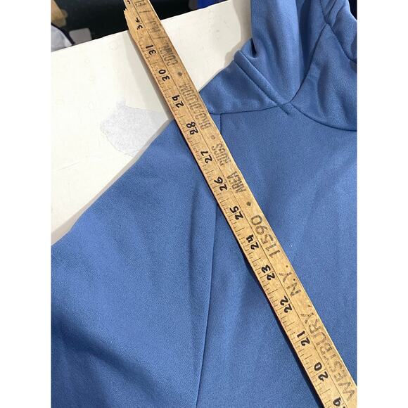 Vintage Nike Men’s Club Fleece Hoodie Size Medium Blue EUC - Picture 3 of 10